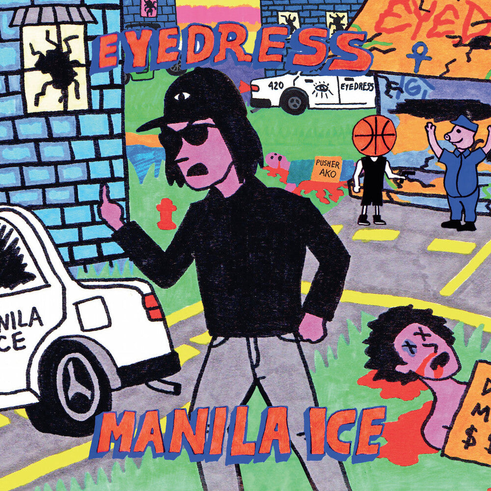 the album cover for Eyedress - Manila Ice
