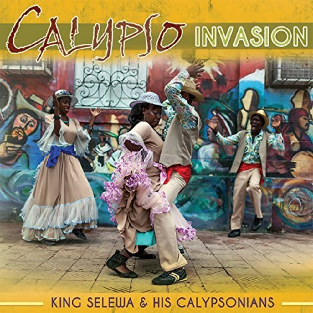 the album cover for King Selewa & His Calypsonians - Calypso Invasion (Various Artists)