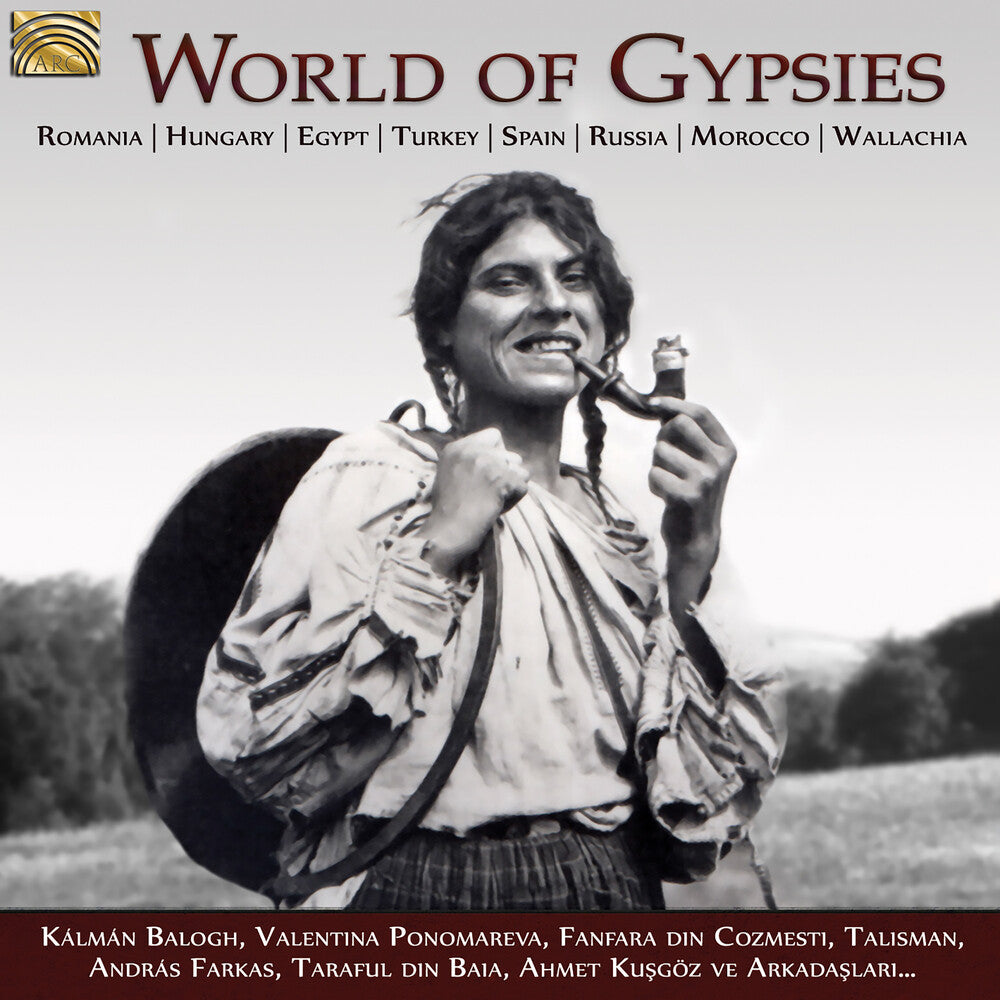 the album cover for Valentina Ponomareva / Balogh,Kalman / Fanfara - World of Gypsies