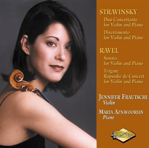 Stravinsky / Ravel / Aznavoorian / Frautschi - Music For Violin & Piano - Music CD