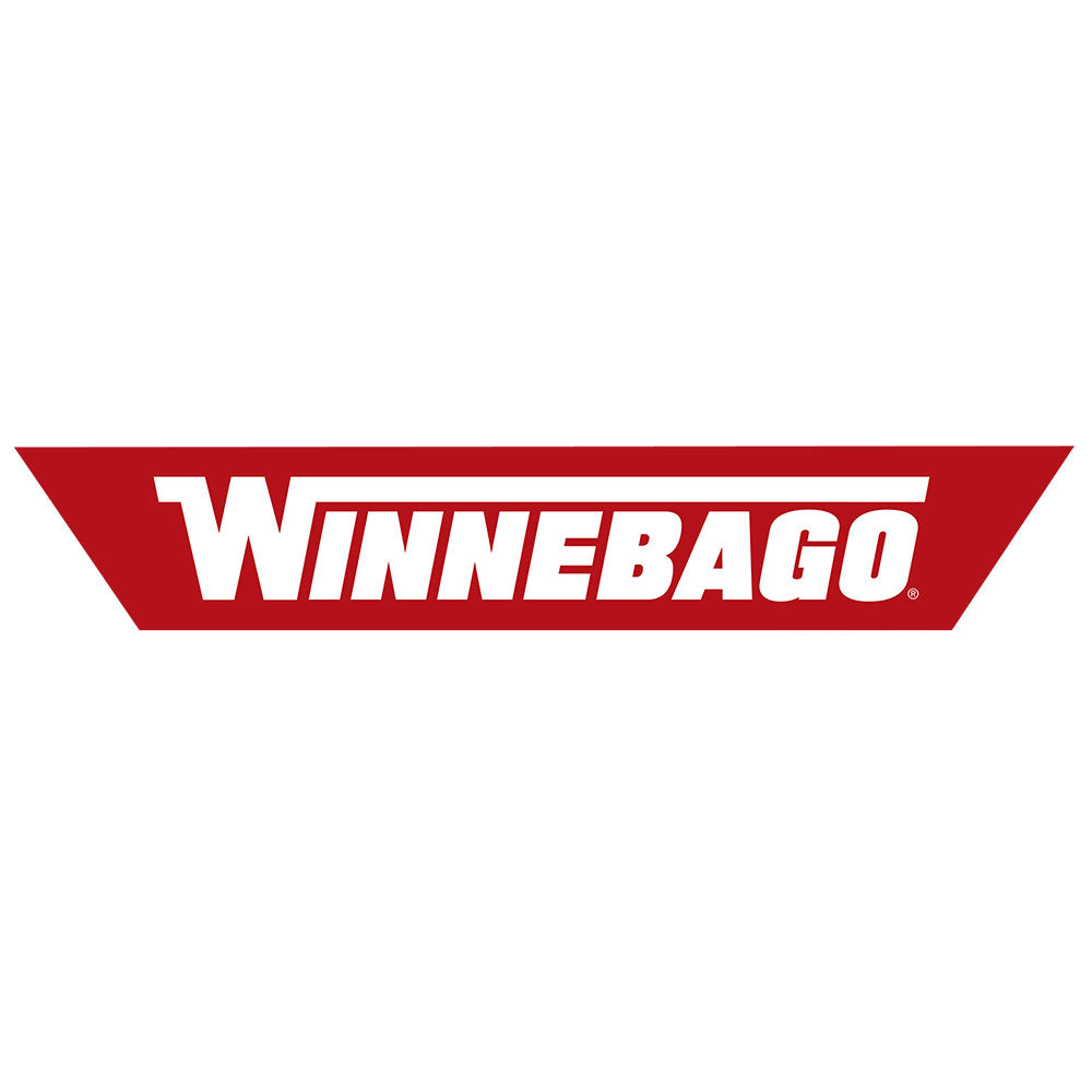 Winnebago RV Logo Ringer Mens T Shirt Officially Licensed White and Red