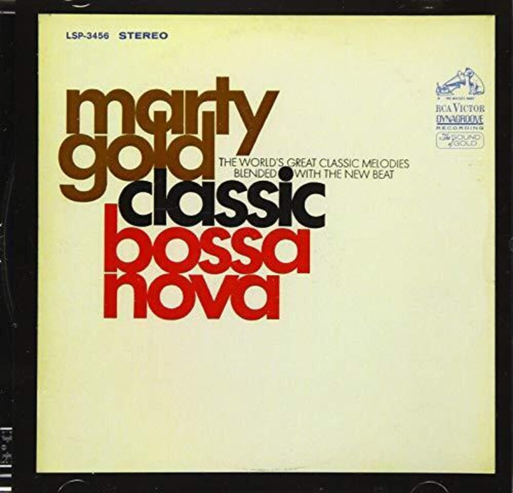 the album cover for Marty Gold - Classic Bossa Nova