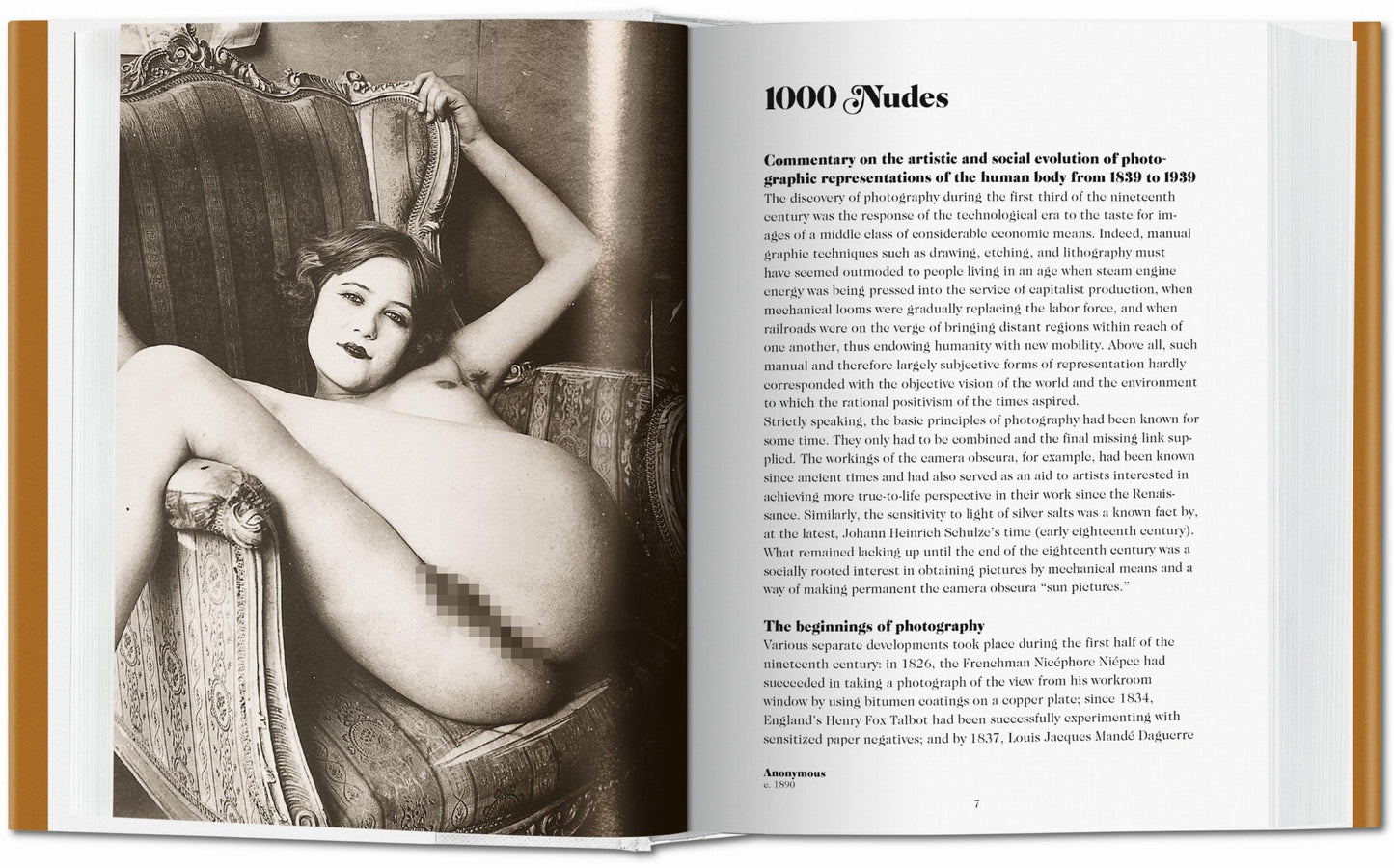1000 Nudes. A History of Erotic Photography from 1839-1939 (German, French, English) Book