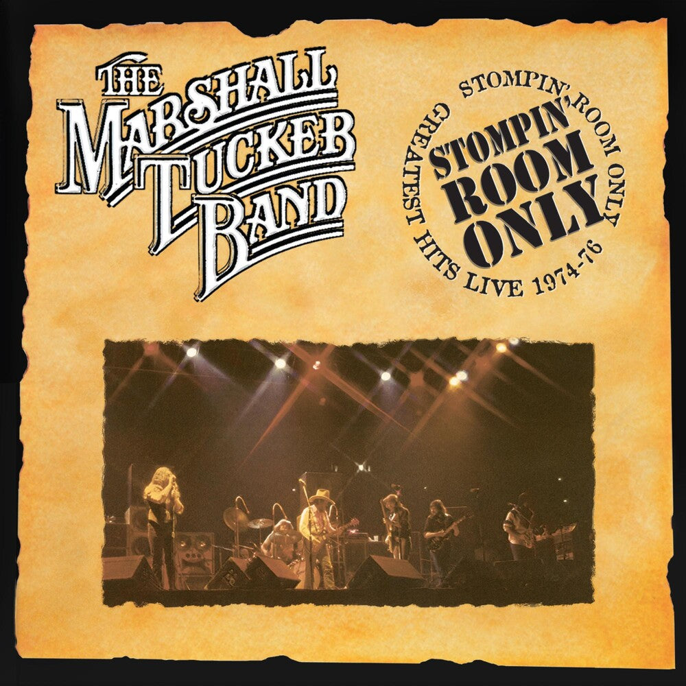 the album cover for The Marshall Tucker Band - Stompin' Room Only