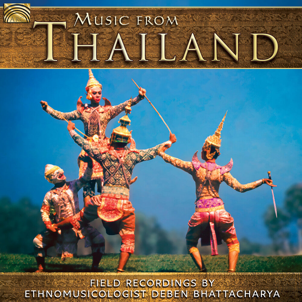 the album cover for Deben Bhattacharya - Music from Thailand