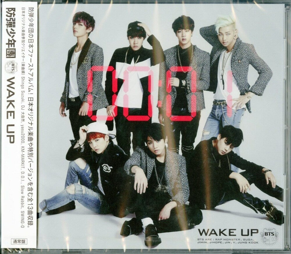 the album cover for BTS - Wake Up (Regular Japan Edition)