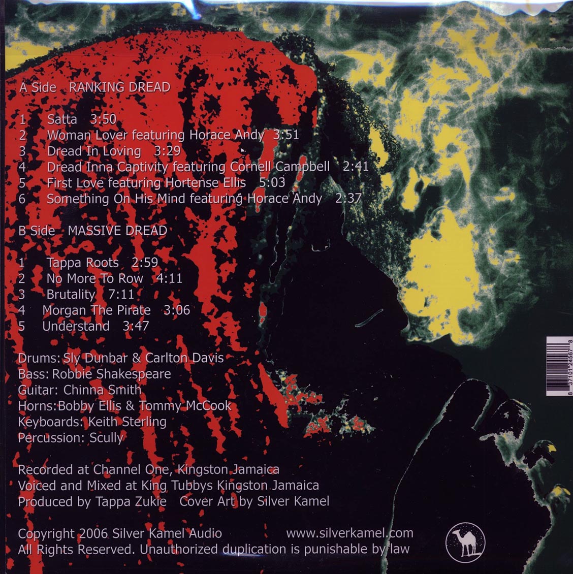 Ranking Dread, Massive Dread, Horace Andy, Etc. - 2 Dread Inna Babylon (ltd. ed.) Vinyl Record