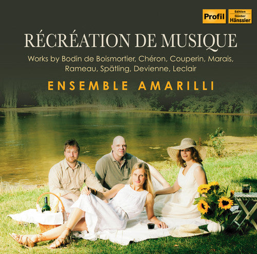 the album cover for Cheron / Couperin / Ensemble Amarilli - Recreation de Musique