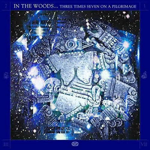 the album cover for In The Woods - Three Times Seven on a Pilgrimage