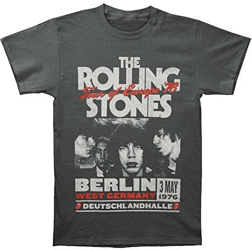 Rolling Stones Europe 76 Berlin Ss T-shirt Med - Rolling Stones Europe 76 Berlin Ss T-shirt Med - Apparel