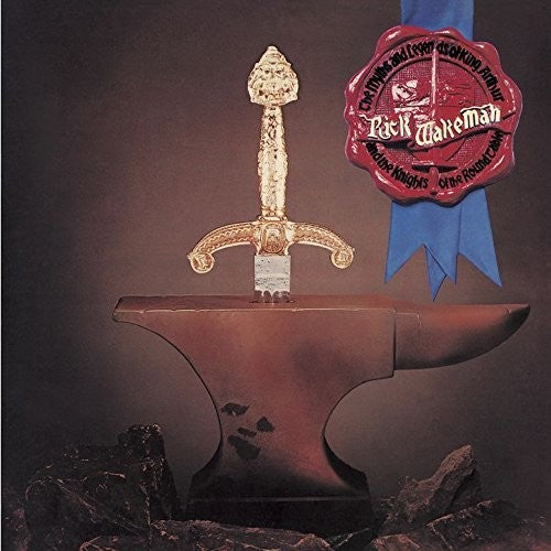 the album cover for Rick Wakeman - Myths & Legends of King Arthur & the Knights of