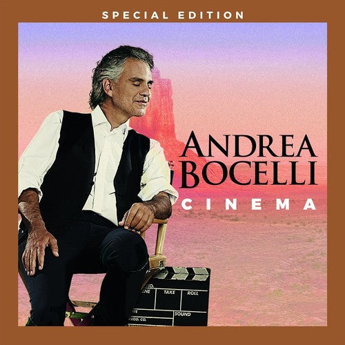 the album cover for Andrea Bocelli - Cinema Special Edition