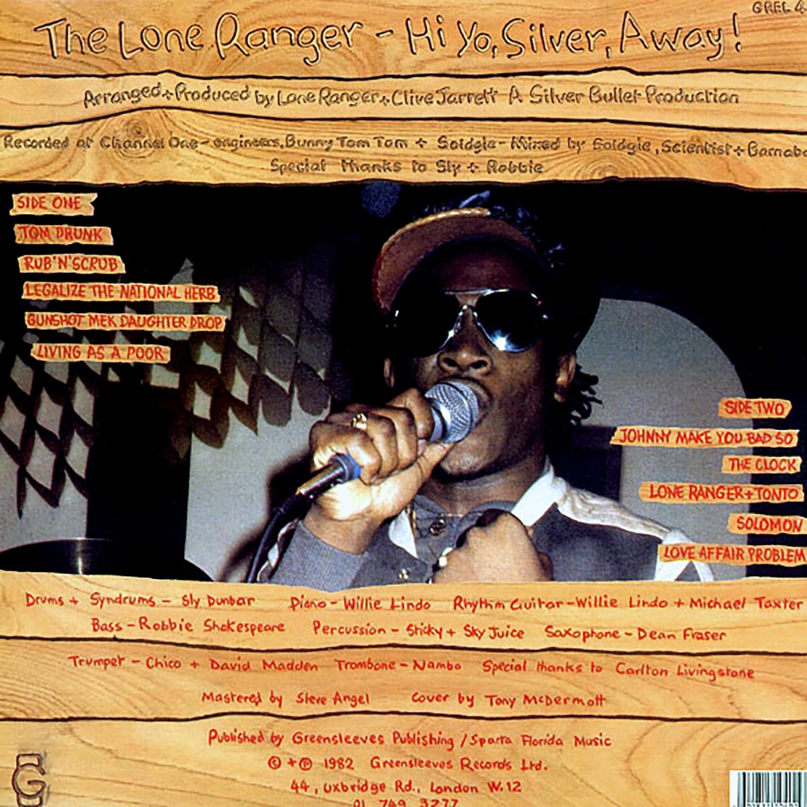 Lone Ranger - Hi Yo Silver Away Vinyl Record