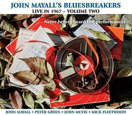 the album cover for John Mayall / Blues Breakers - Live in 1967- Volume 2
