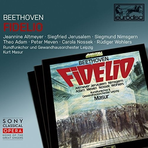the album cover for Kurt Masur - Beethoven: Fidelio