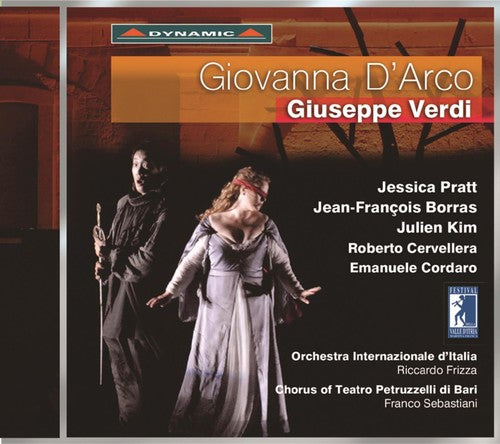 the album cover for Giuseppe Verdi / Frizza,Riccardo - Verdi: Giovanna D'arco