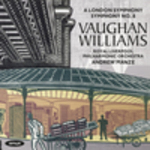 the album cover for Vaughan Williams - London Symphony - Symphony No.8