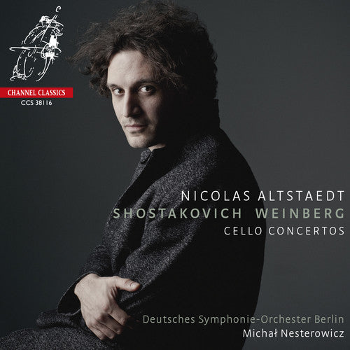 the album cover for Shostakovich / Michal Nesterowicz - Cello Concerto No.1