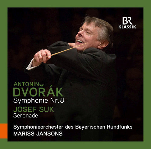 the album cover for Dvorak / Mariss Jansons - Symphony No. 8 - Suk: Serenade Op.6