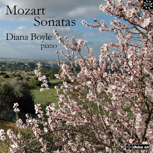 the album cover for Mozart / Diana Boyle - Piano Sonatas