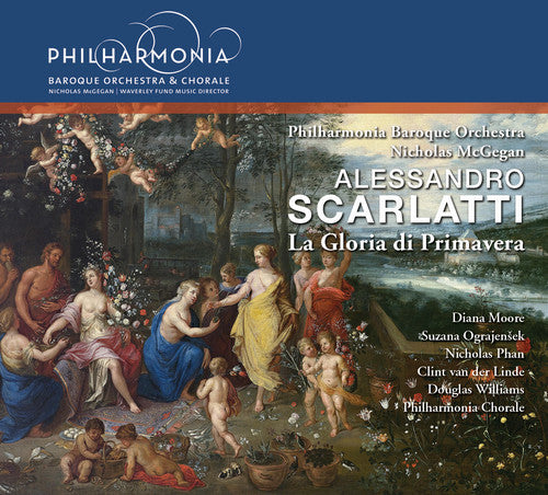 the album cover for Scarlatti / Suzana Ograjensek / Phan,Nicholas - Scarlatti: La Gloria di Primavera