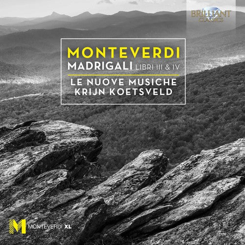 the album cover for Monteverdi / Krijn Koetsveld / Le Nuove Musiche - Claudio Monteverdi: Madrigals Books 3 & 4