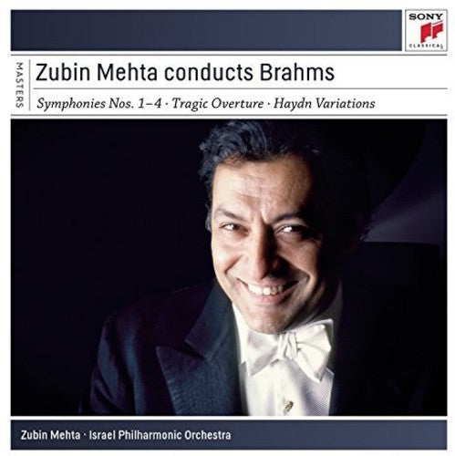the album cover for ZUBIN MEHTA - Zubin Mehta Conducts Brahms