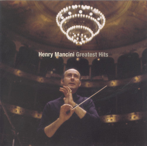 the album cover for Henry Mancini - Greatest Hits