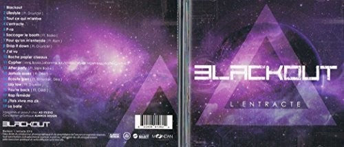 the album cover for Lentracte - Blackout