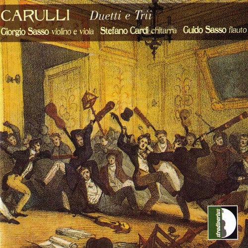 the album cover for Carulli / Cardi / Sasso, Giorgio & Guido - Chamber Music With Guitar