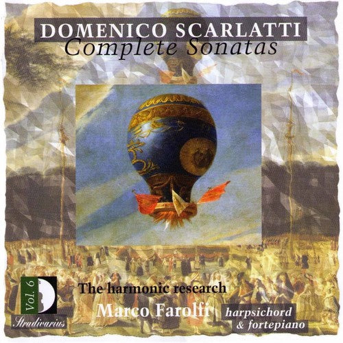 the album cover for Marco Farolfi - Sonatas 6