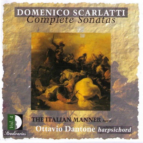 the album cover for Scarlatti / Ottavio Dantone - Complete Sonatas 4