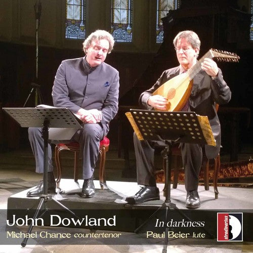 the album cover for John Dowland / Chance / Beier - In Darkness
