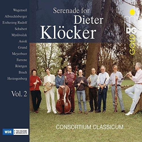 the album cover for Dieter Klocker / Consortium Classicum - Serenade For Dieter Klocker 2
