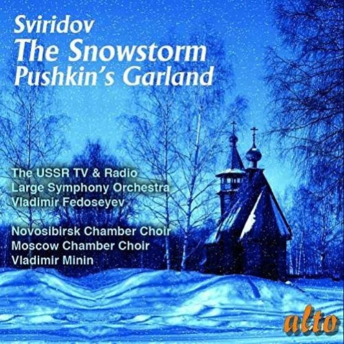 Sviridov: The Snowstorm - Pushkin's Garland Music CD