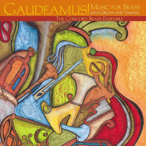 the album cover for Concord Brass Ensemble - Gaudeamus