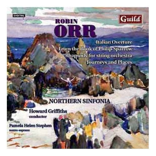 the album cover for Northern Sinfonia - Italiam Overture / Rhapsody / Journeys & Places