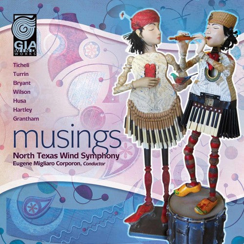 the album cover for North Texas Wind Sym - Musings