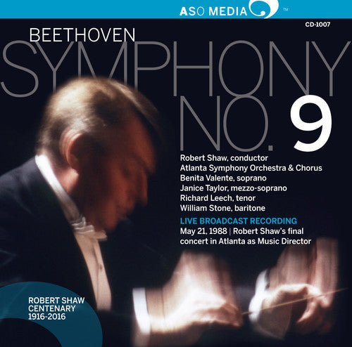 Beethoven,l.v. / Stone,william / Leech,richard - Ludwig Van Beethoven: Symphony No. 9 - Music CD