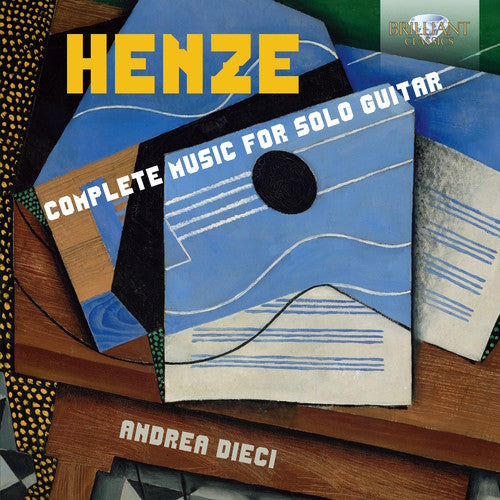 the album cover for Andrea Dieci - Complete Music For Solo Guitar