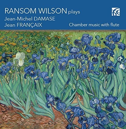 the album cover for Jean Damase Michael / Wilson,Ransom - Ransom Wilson Plays Damase & Frangaix