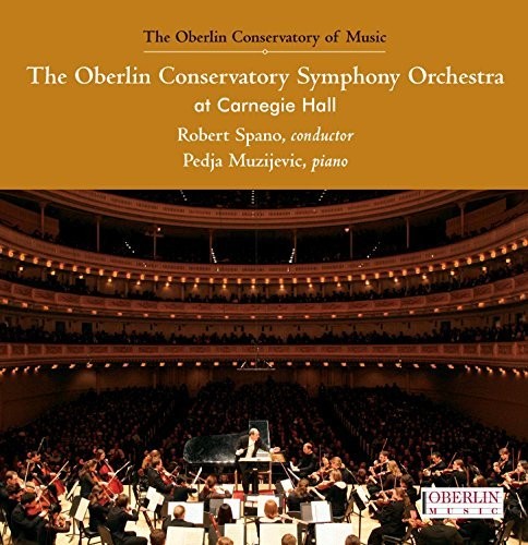 the album cover for Robert Spano - Oberlin Conservatory Symphony Orchestra At