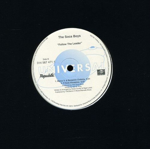 Soca Boys - Follow The Leader - Vinyl Record