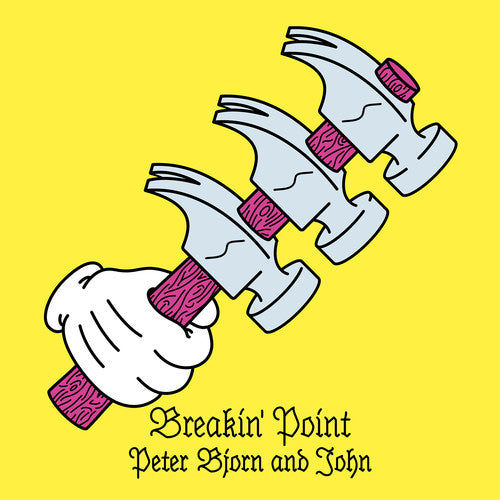 the album cover for Peter Bjorn And John - Breakin' Point