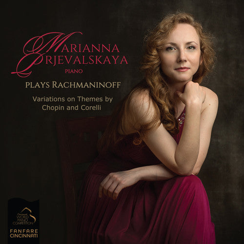 the album cover for S Rachmaninoff / Prjevalskaya,Marianna - Marianna Prjevalskaya Plays Rachmaninoff