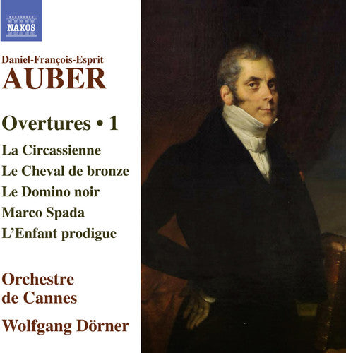the album cover for D Esprit / Orchestra De Cannes / Dorner,Wolfgang - Daniel-francois-esprit Auber: Overtures 1