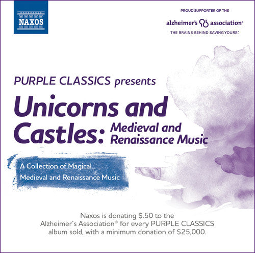 the album cover for G Riquier / Cano,Carmen / Wimmer,Thomas - Purple Classics Presents: Unicorns & Castles