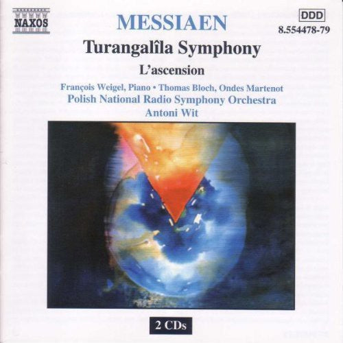 the album cover for Francois Weigel - Turangalila Symphony / L'ascension