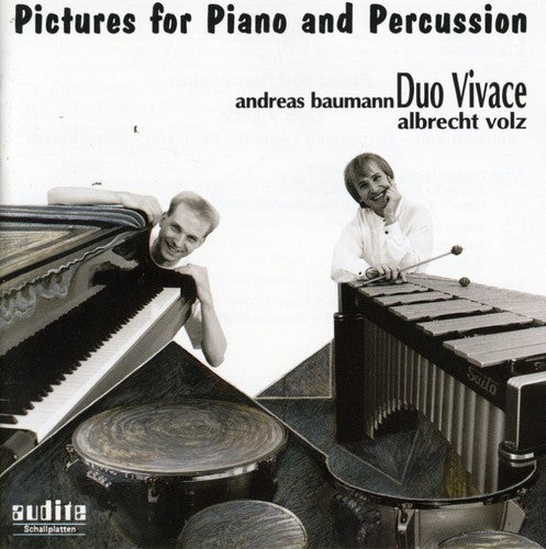 the album cover for Duo Vivace - Music for Piano & Percussion