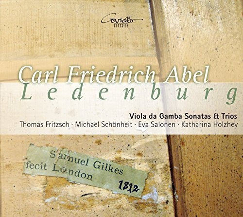 the album cover for C Abel / Fritzsch,Thomas / Salonen,Eva - Sonatas & Trios From Lendenburg Collection